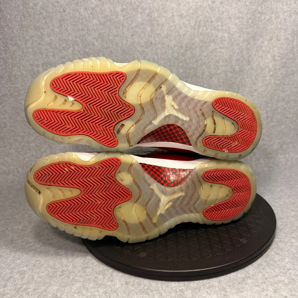 Air Jordan 11 Retro Cherry 2022 White Varsity Red CT8012-116 Mens 13